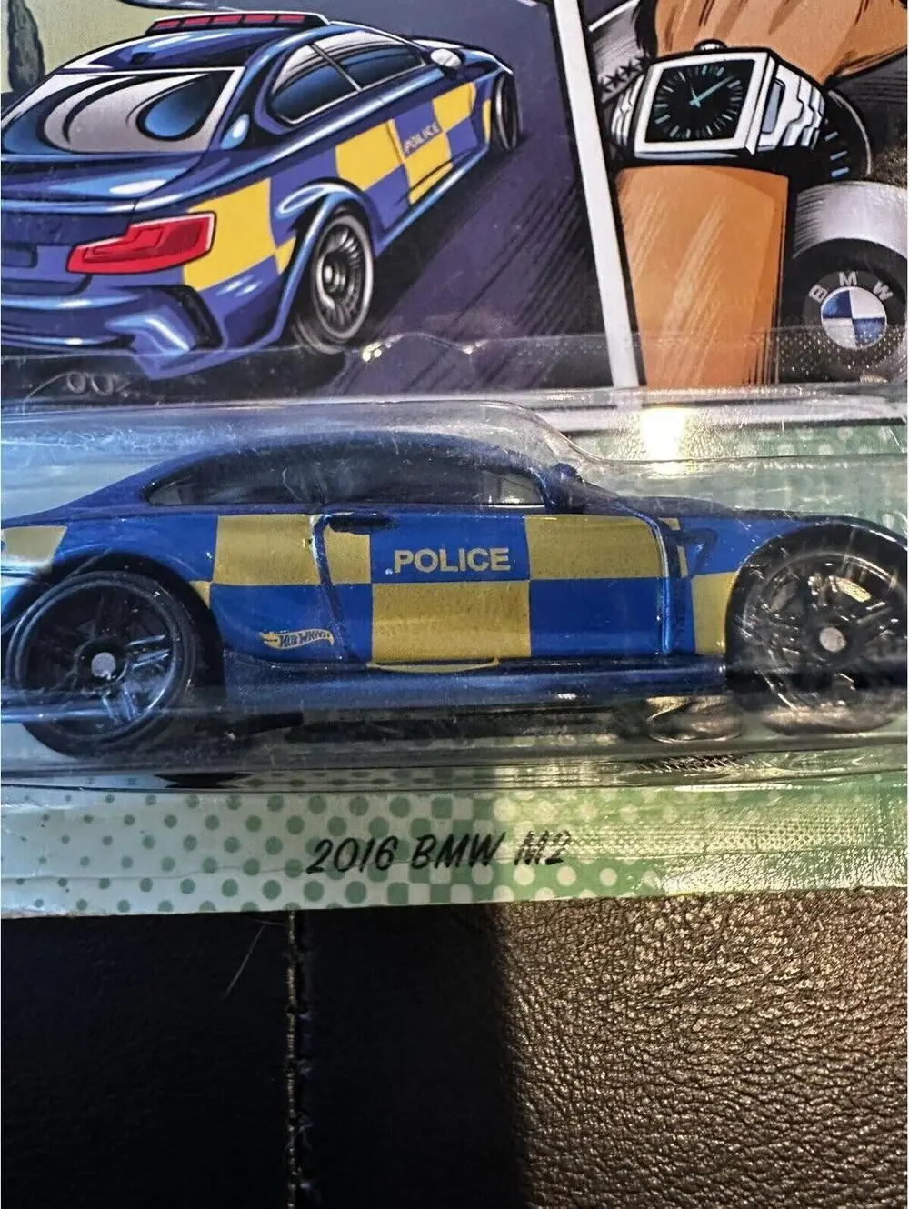 HOT WHEELS Police Series 2016 BMW M2 Police Car 3/5 NEW!